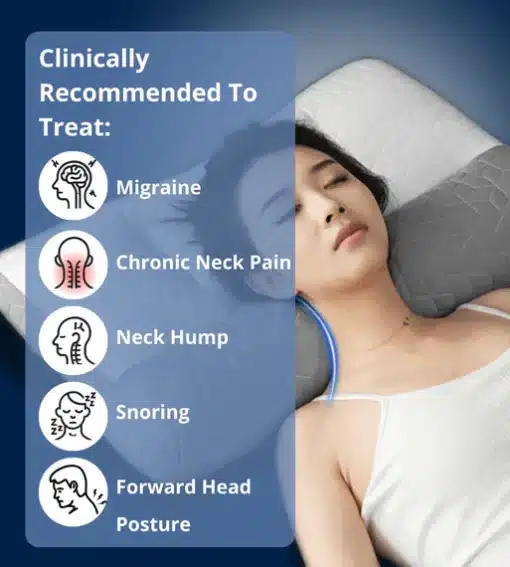 VeraLabs™ Orthopedic Neck Traction Pillow 1